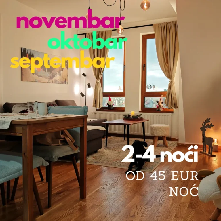 Jesenja ponuda - kratki boravci Divčibare apartman