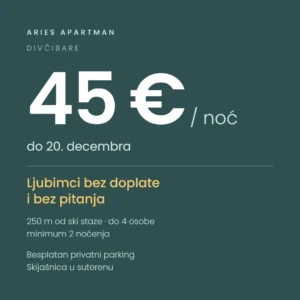 45 € noć — do 20. decembra